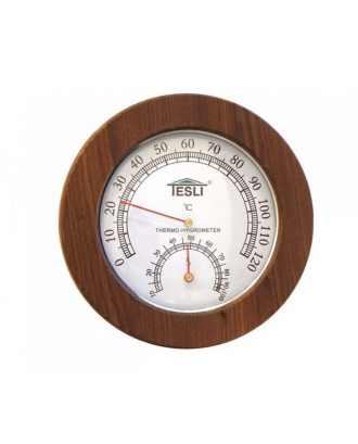 Termohygrometer til saunaer og bade, lille D 165 mm SAUNA TILBEHØR