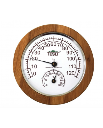Termohygrometer til saunaer og bade, stor D 245 mm SAUNA TILBEHØR