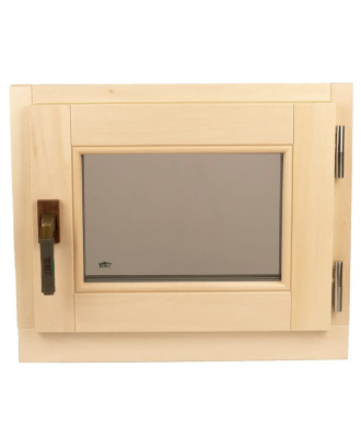 Vinduet til saunaen PREMIUM 600x500mm SAUNABYGNING