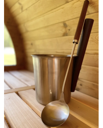 Lang øse med termotræhåndtag 100 ml. SAUNA TILBEHØR