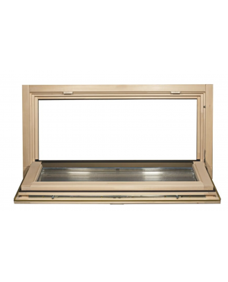 Bade- og saunavindue "Udkastbart" 1000x500mm SAUNABYGNING