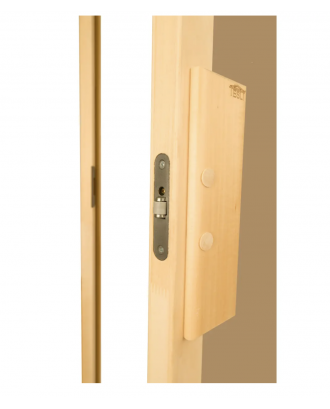 Saunadør DS - Tesli DUO L 1900x700 SAUNA DØRE