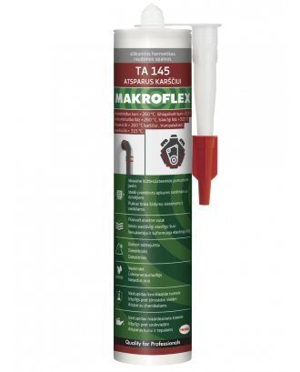Termobestandig silikoneforsegling +315°c