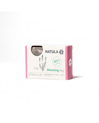 NATULA Solid Face and Body Cleanser med Opoka Rock og Lavendel 100g