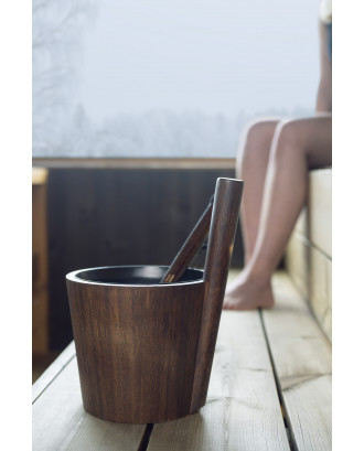 Saunaspand RENTO Bamboo Duo Dark SAUNA TILBEHØR