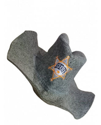 Sauna Hat- Sheriff, 100% uld
