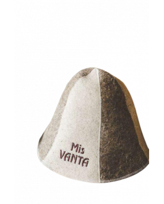Sauna hat - MISS VANTA, 100% uld SAUNA TILBEHØR