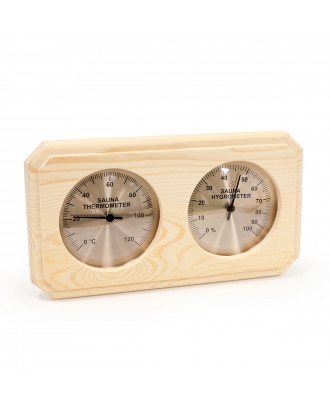 SAWO Sauna Termometer - Hygrometer 221 -THP Fyr