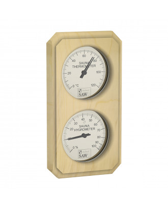 Sauna -termometer - Hygrometer, 221 -THVP SAUNA TILBEHØR