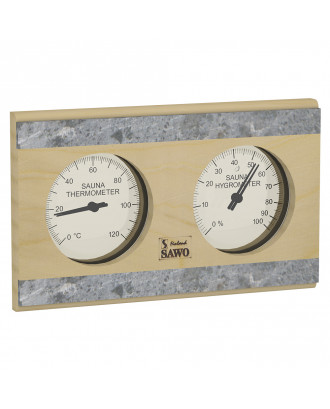 SAWO Sauna Termometer - Hygrometer 282 -THRP Fyr SAUNA TILBEHØR