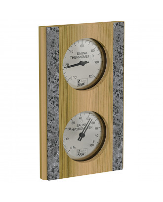 SAWO Termometer - Hygrometer 283 -THR Cedertræ SAUNA TILBEHØR