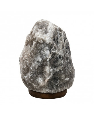 SAUFLEX Himalaya saltlampe, naturlig form, 5-7 kg, grå SAUNA TILBEHØR