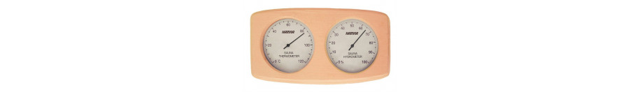 Sauna termometre og hygrometre