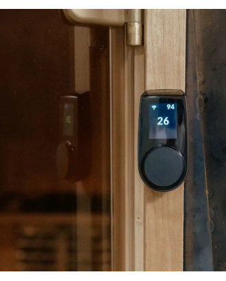 Huum UKU 4.2 Wi-Fi Classic Black Kontrolpanel SAUNA STYREPANELER