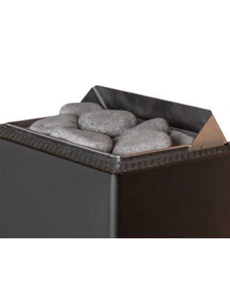 Elektrisk saunaovn – Huum CORE Wall Mini 3 3,0 kW, sort, uden styreenhed ELEKTRISKE SAUNAVARMER