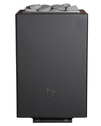 Elektrisk saunaovn – Huum CORE Wall Mini Combi 4 3,6 kW, sort, uden styreenhed ELEKTRISKE SAUNAVARMER