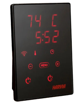 Elektrisk saunaovn Harvia Cilindro Corner XE, 6,8 kW, med Xenio-styringsenhed ELEKTRISKE SAUNAVARMER