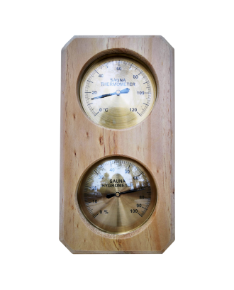 Termohygrometer til sauna og sauna (LUX)