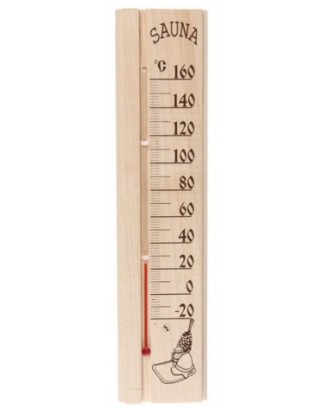 Analogt sauna -termometer lavet af fyr TFA Dostmann 40.1000 SAUNA TILBEHØR