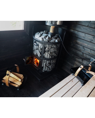 Sauna Brændeovn HARVIA LEGEND 240 BimSchV2 BÆNDENDE SAUNAOVNE