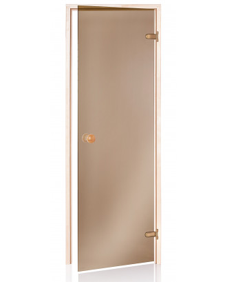 Sauna Door Ad Standart, Aspen, Bronze 80x210cm