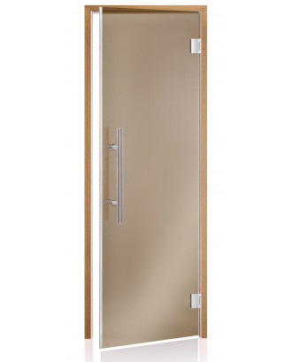 Sauna Door Ad LUX, Thermo Aspen, Bronze 70x210m