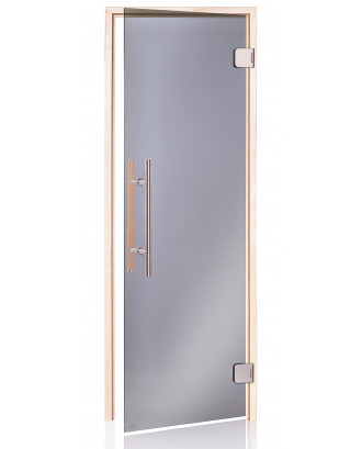Sauna Door Ad Premium, Aspen, Grå 80x200cm