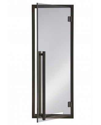 Sauna dørreklame Moderne, Aspen, Grå 70x190cm SAUNA DØRE