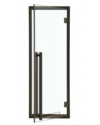 Sauna dørreklame Moderne, Asp, Transparent 70x200cm SAUNA DØRE