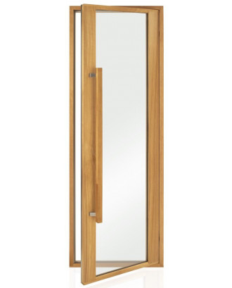 Saunadør til Etna, Thermo Aspen, Transparent 90x210cm SAUNA DØRE