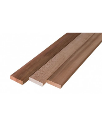Cedertræsbænk 26x89mm 2130-3050mm En sort SAUNA TRÆ